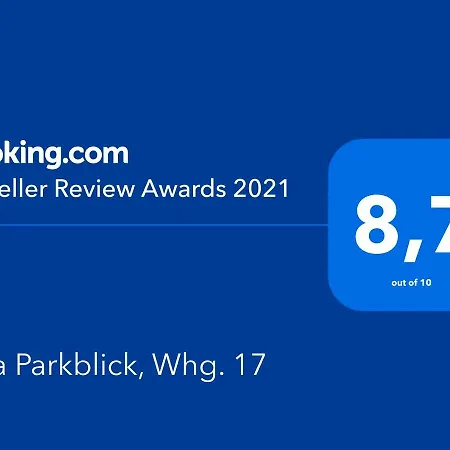 アパート Parkblick, Whg. 17 *